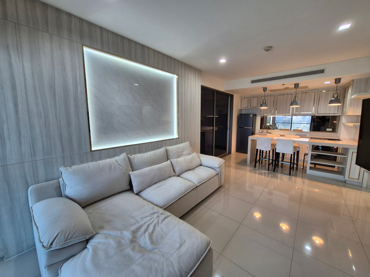 For RentCondoRama3 (Riverside),Satupadit : Star View • Luxury Condo 2 Bedroom • 77 Sqm. • Rama 3