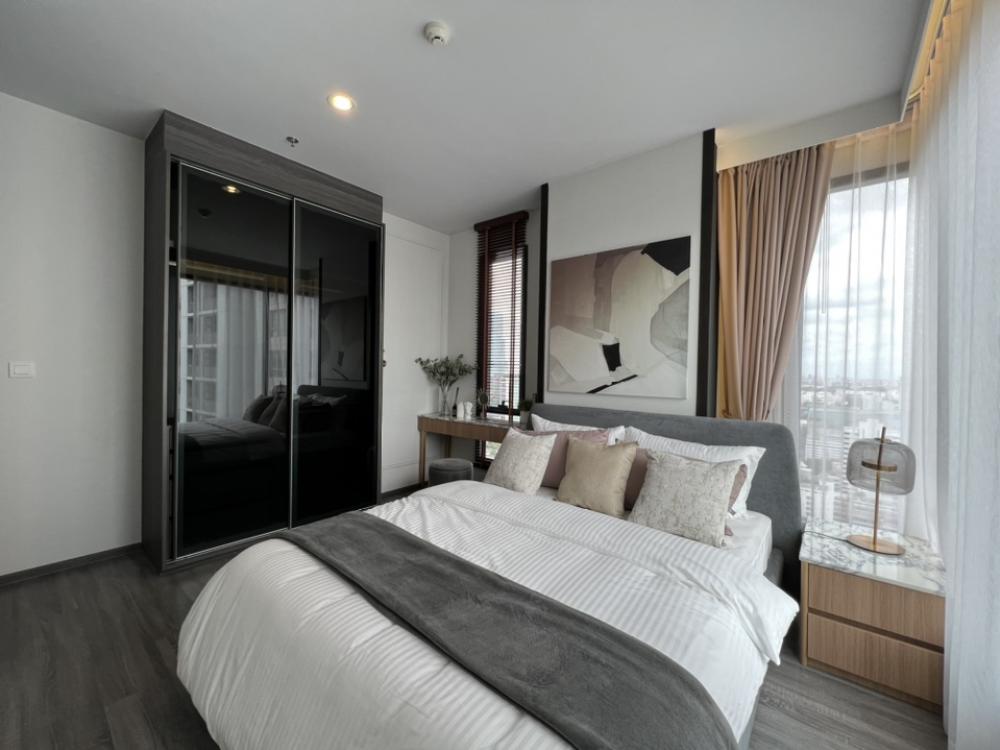 For SaleCondoRatchathewi,Phayathai : 💢 Free down payment, studio room, beautifully decorated, ready to move in, Ideo Mobi Rangnam, condo near BTS Victory Monument, call 062-339-3663