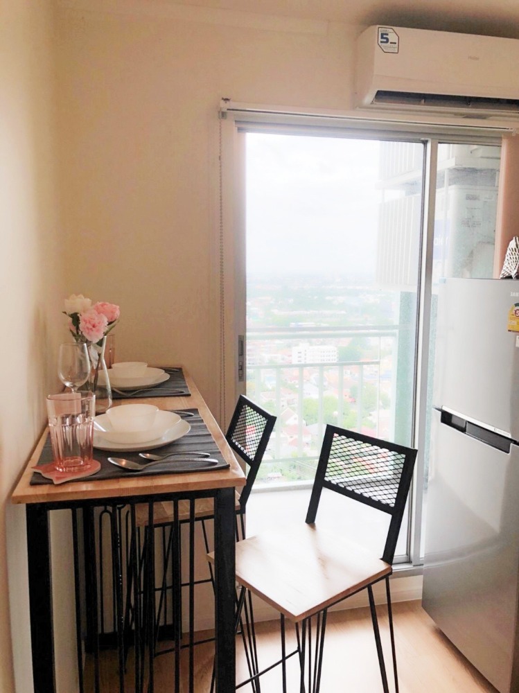 For SaleCondoBang Sue, Wong Sawang, Tao Pun : Condo for sale, Lumpini Ville Prachachuen-Phongphet 2, 1 bedroom 27 sqm., 30th floor, new, fully furnished and electrical appliances. move in immediately