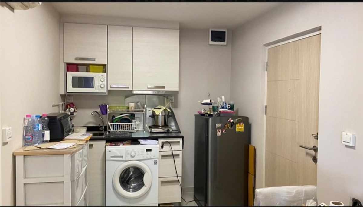 For SaleCondoChaengwatana, Muangthong : Sale with tenant, M Society Condo, Building C, 8th floor, North side, 29 sq m, 1 bedroom type, fully furnished