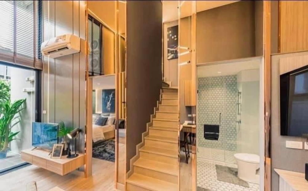 ให้เช่าคอนโดท่าพระ ตลาดพลู วุฒากาศ : 🔴#PT2410_219🔴𝗧𝘆𝗽𝗲 : Duplex 1 bed /1Bath  ให้เช่า อัลติจูด ยูนิคอร์น สาทร-ท่าพระ @Condo.p (มี @ ข้างหน้า)