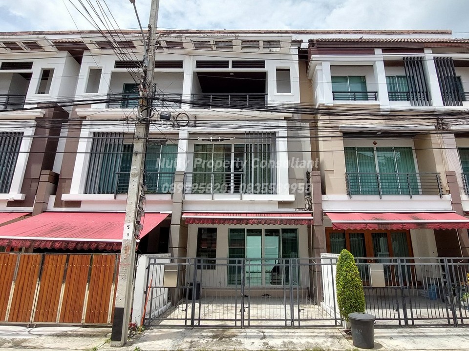 ขายทาวน์โฮมราษฎร์บูรณะ สุขสวัสดิ์ : ทาวน์โฮม 3 ชั้น บ้านกลางเมือง พระราม 3 – ราษฎร์บูรณะ