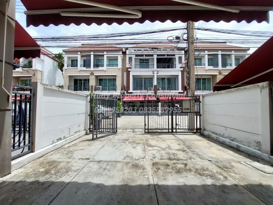 ขายทาวน์โฮมราษฎร์บูรณะ สุขสวัสดิ์ : ทาวน์โฮม 3 ชั้น บ้านกลางเมือง พระราม 3 – ราษฎร์บูรณะ