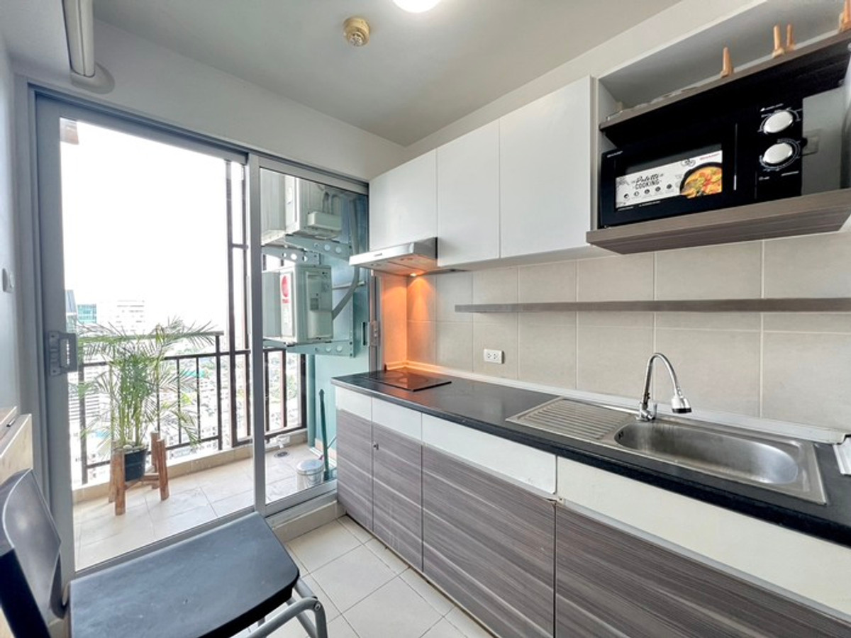 For RentCondoBang Sue, Wong Sawang, Tao Pun : 💜💜For rent!! Supalai Veranda Ratchavipha-Prachachuen 44 sq m. (1Bed) 28th floor, West Building, complete with furniture and electrical appliances💜💜Inquire LINE ID: @atfirm📲