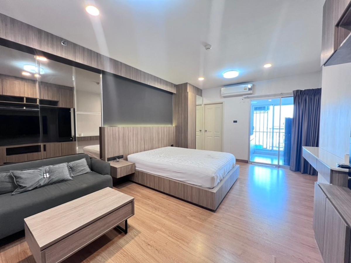 For RentCondoBang Sue, Wong Sawang, Tao Pun : ⭐⭐[Rent] Condo Supalai Veranda Ratchavipha-Prachachuen, Studio 31 sq m, 17th floor, West building, garden/pool view, fully furnished. Interested LINE: @atfirm⭐⭐