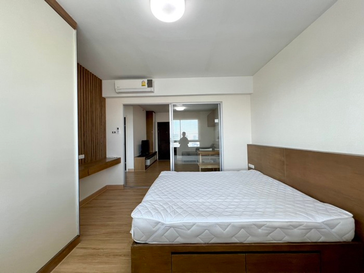 For RentCondoBang Sue, Wong Sawang, Tao Pun : 💜💜For rent!! Supalai Veranda Ratchavipha-Prachachuen 44 sq m. (1Bed) 28th floor, West Building, complete with furniture and electrical appliances💜💜Inquire LINE ID: @atfirm📲