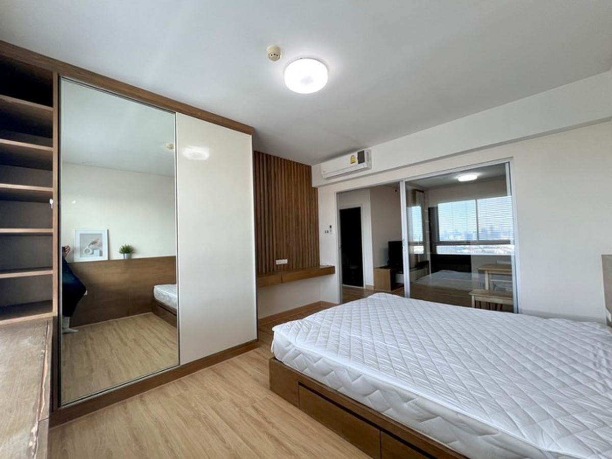 For RentCondoBang Sue, Wong Sawang, Tao Pun : 💜💜For rent!! Supalai Veranda Ratchavipha-Prachachuen 44 sq m. (1Bed) 28th floor, West Building, complete with furniture and electrical appliances💜💜Inquire LINE ID: @atfirm📲