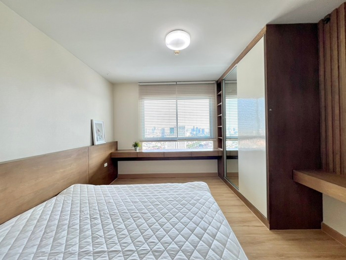 For RentCondoBang Sue, Wong Sawang, Tao Pun : 💜💜For rent!! Supalai Veranda Ratchavipha-Prachachuen 44 sq m. (1Bed) 28th floor, West Building, complete with furniture and electrical appliances💜💜Inquire LINE ID: @atfirm📲