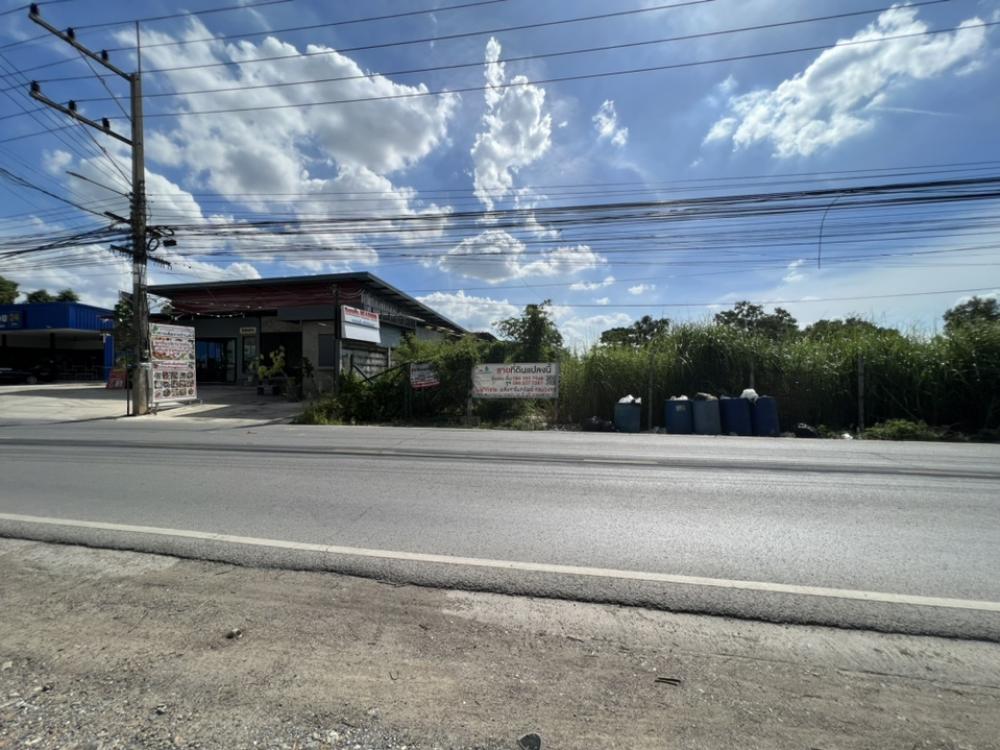 For SaleLandPathum Thani,Rangsit, Thammasat : Land for sale 2 and a half rai Next to the road along Khlong Four 0863377287