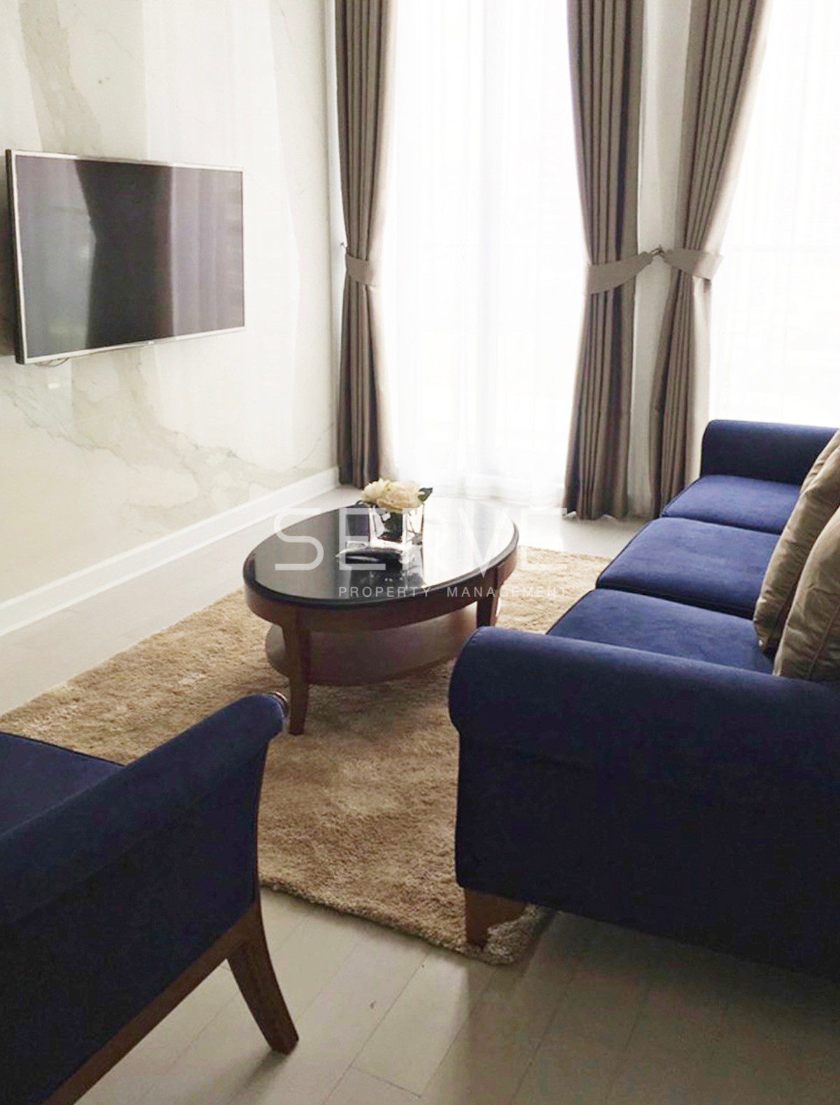 ให้เช่าคอนโดวิทยุ ชิดลม หลังสวน : 1 นอน 58.2 ตร.ม. ห้องสวย ทิศใต้ บนทำเลดีๆ คอนโดเชื่อมต่อเข้า BTS เพลินจิต และห้างหรู ที่ Noble Ploenchit  / ให้เช่าคอนโด