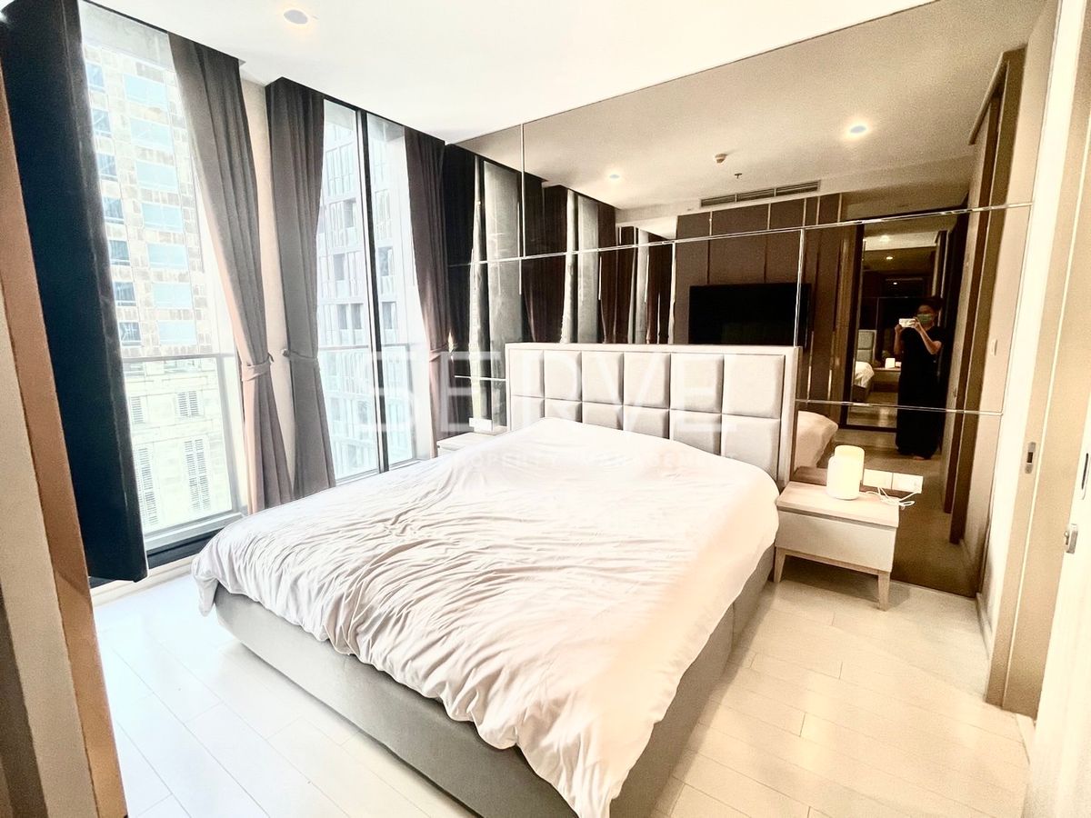 For RentCondoWitthayu, Chidlom, Langsuan, Ploenchit : 🔥Hot Deal 33K🔥 - Studio with Partition Perfect Location Connenct to BTS Phloen Chit at Noble Ploenchit Condo / For Rent
