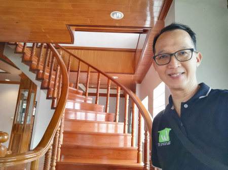 ขายบ้านอยุธยา : ขาย บ้านเดี่ยว บ้าน2ชั้น ไทรน้อย บางบาล พระนครศรีอยุธยา 220 ตรม. 3 งาน 4 ตร.วา เฟอร์นิเจอร์บิ้วท์อินไม้สัก โครงสร้างปูน คสล.บนโคก เนินสูง