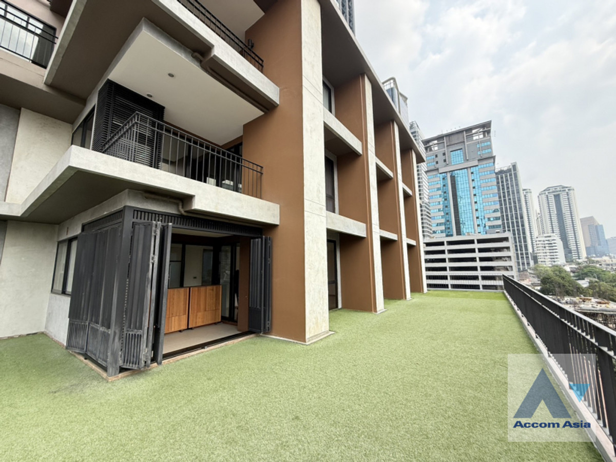 ขายคอนโดสาทร นราธิวาส : 🔼 AccomA 🔽 Huge Terrace 3 Bedrooms Condominium for Sale and Rent in Sathorn, Bangkok near BTS Chong Nonsi at The Hudson Sathorn 7 (AA26657)