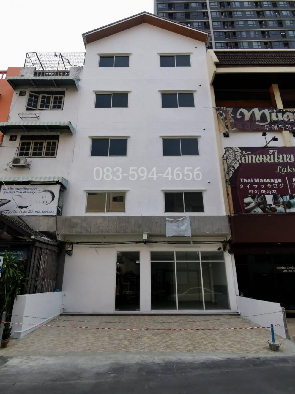 For RentShop HouseOnnut, Udomsuk : Commercial building for rent, 2 units, very good location, near BTS On Nut, only 500 m.