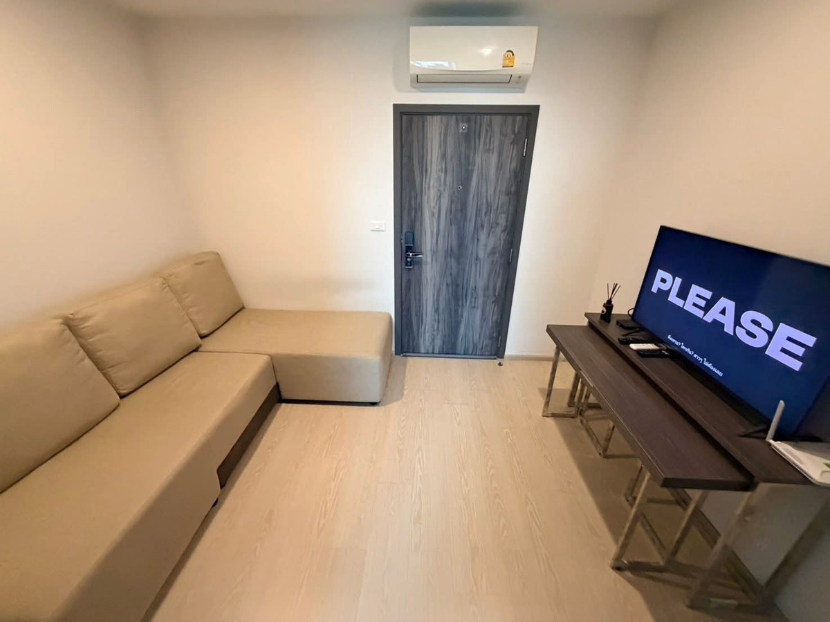 For RentCondoOnnut, Udomsuk : ☘️Condo for rent Elio Del nest near BTS Udomsuk, beautiful room, fully furnished, closed kitchen, only 16000-