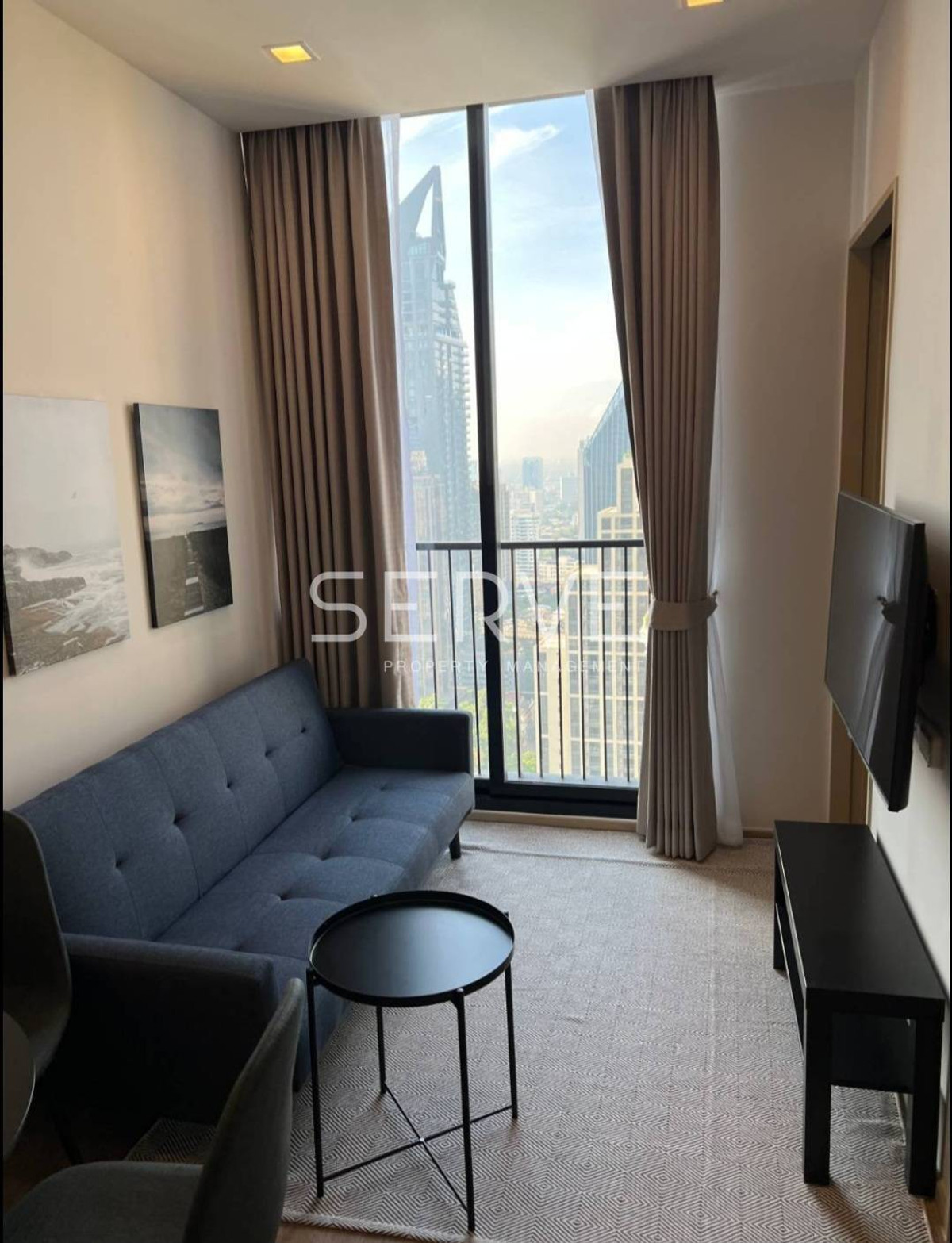 ให้เช่าคอนโดสุขุมวิท อโศก ทองหล่อ : 🔥25K🔥 -1 นอน 29.81 ตร.ม ชั้นสูงเสียดฟ้า 30+ วิวสวย ทำเลดี ใกล้ BTS พร้อมพงษ์ 450 ม. ที่ Noble STATE 39 / ให้เช่าคอนโด