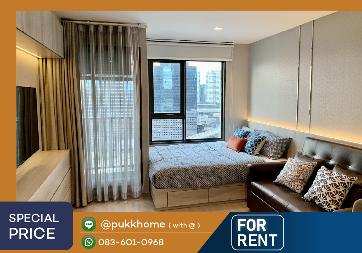 For RentCondoLadprao, Central Ladprao : Life Ladprao | Available March. Beautifully decorated room, good price 📞 Line:@pukkhome (with @ )