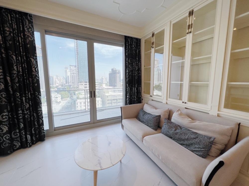 ให้เช่าคอนโดวิทยุ ชิดลม หลังสวน : Rent ✨ 185 Rajdamri ✨Super Luxury Condominium from Raimond Land (video available)