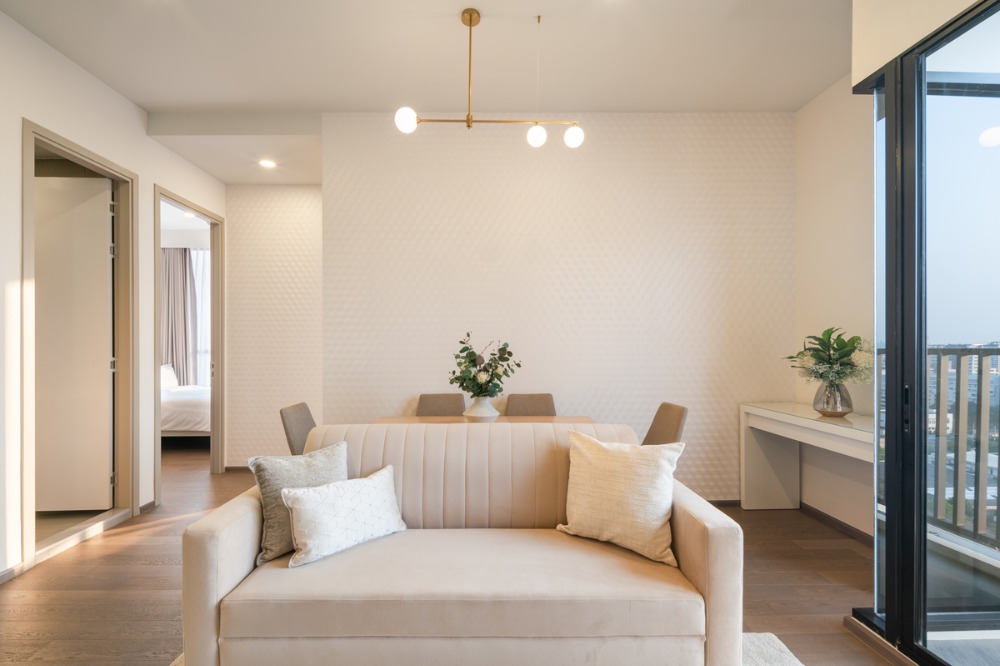 ให้เช่าคอนโดราชเทวี พญาไท : ✅ Ready to move in 2 Bedroom 2 Bathroom 55 Sqm. with Free WIFI @Park Origin Phayathai (Hampton Residence Phayathai)🔥 (Accept a minimum 6-month contract)