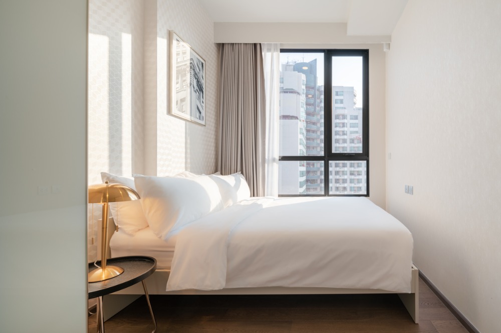 ให้เช่าคอนโดราชเทวี พญาไท : ✅ Ready to move in 2 Bedroom 2 Bathroom 55 Sqm. with Free WIFI @Park Origin Phayathai (Hampton Residence Phayathai)🔥 (Accept a minimum 6-month contract)