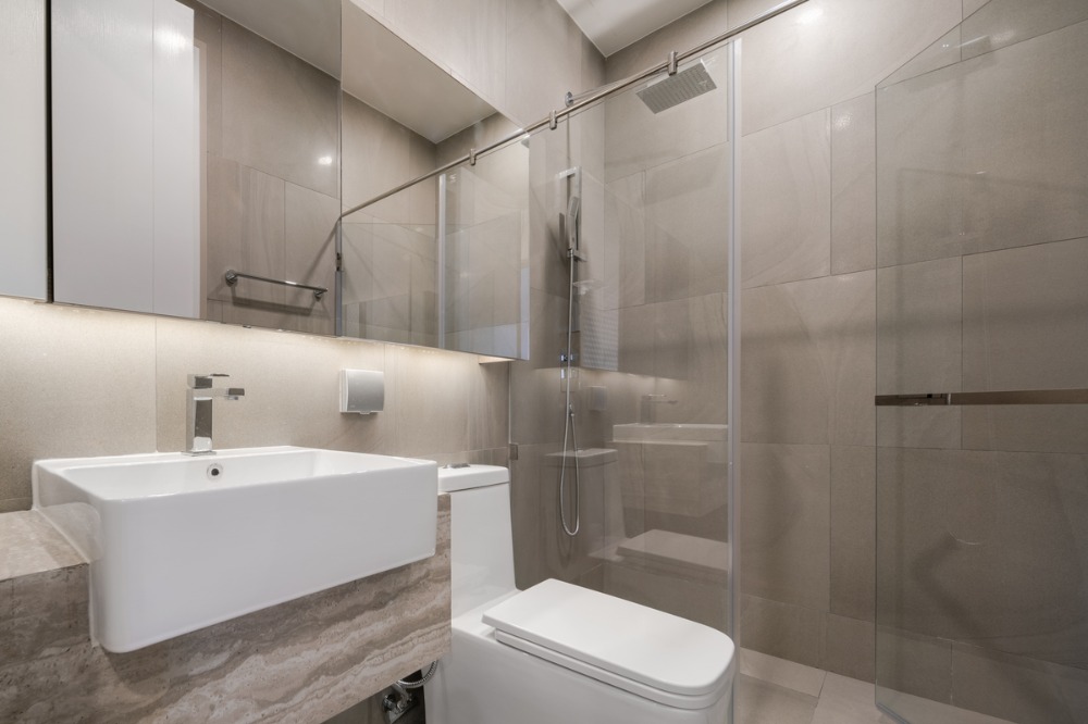 ให้เช่าคอนโดราชเทวี พญาไท : ✅ Ready to move in 2 Bedroom 2 Bathroom 55 Sqm. with Free WIFI @Park Origin Phayathai (Hampton Residence Phayathai)🔥 (Accept a minimum 6-month contract)