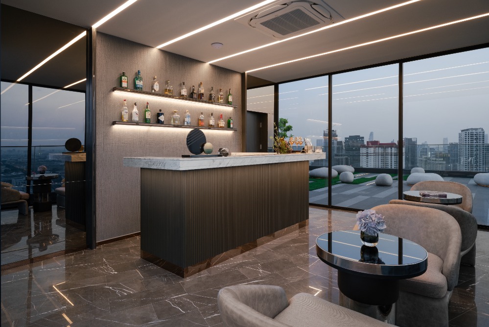 ให้เช่าคอนโดราชเทวี พญาไท : ✅ Ready to move in 2 Bedroom 2 Bathroom 55 Sqm. with Free WIFI @Park Origin Phayathai (Hampton Residence Phayathai)🔥 (Accept a minimum 6-month contract)