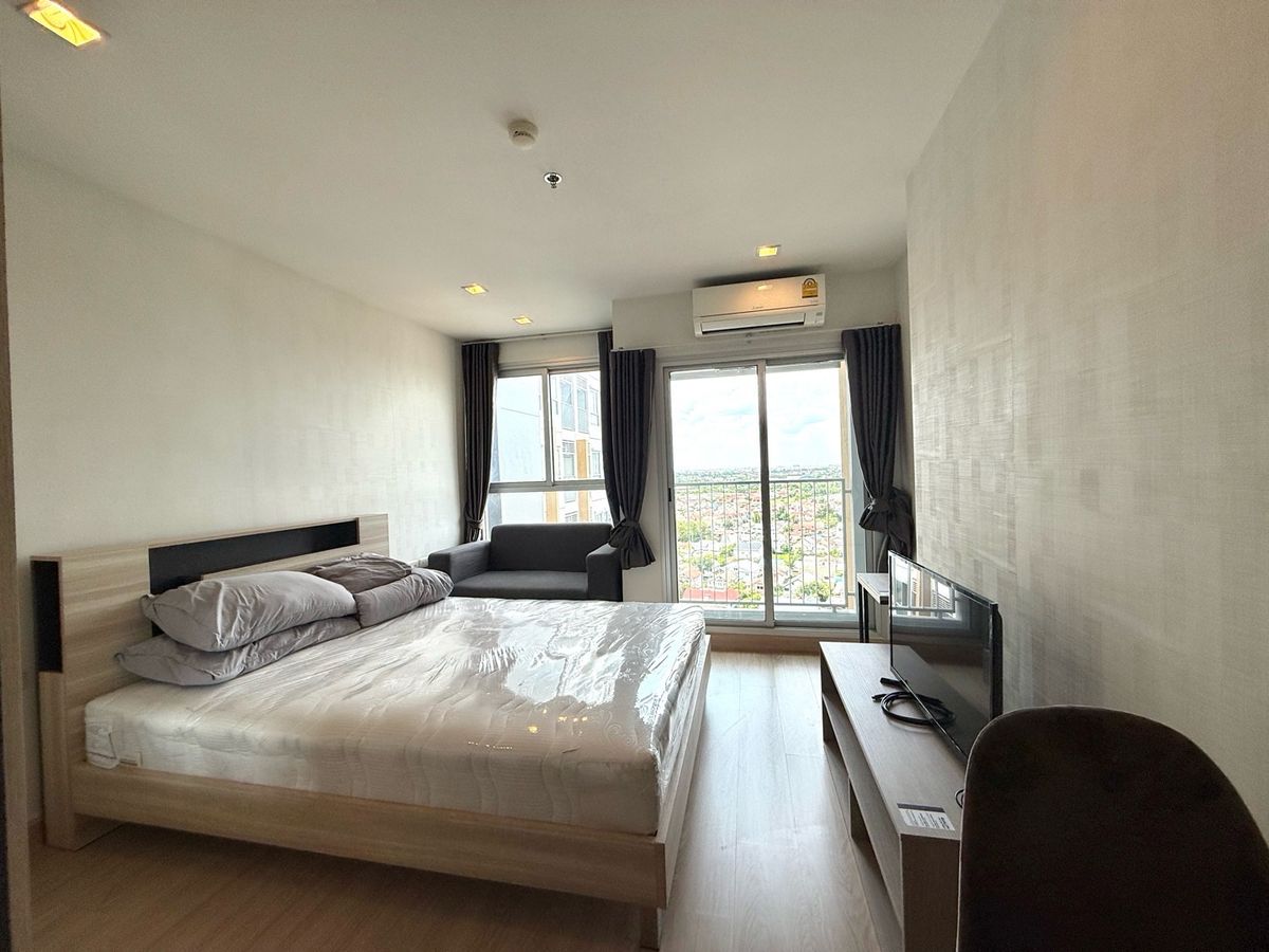 For RentCondoNonthaburi, Bang Yai, Bangbuathong : Rent‼ ️ Casa Condo, Bang Yai 1 bed, 1 bathroom, 26 sqm. Floor 12, north‼ ️ Rental costs include the central fee‼ ️
