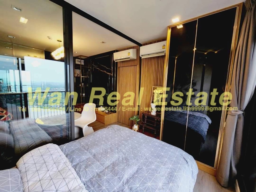 For SaleCondoRattanathibet, Sanambinna : Condo for sale, Politan Aqua, Floor 53, Size 31 sq.m., the nearest position (06).