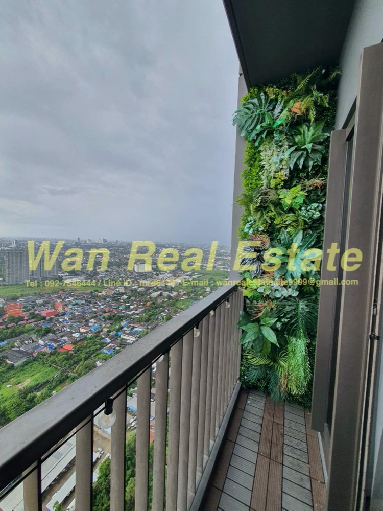 For SaleCondoRattanathibet, Sanambinna : Condo for sale, Politan Aqua, Floor 53, Size 31 sq.m., the nearest position (06).