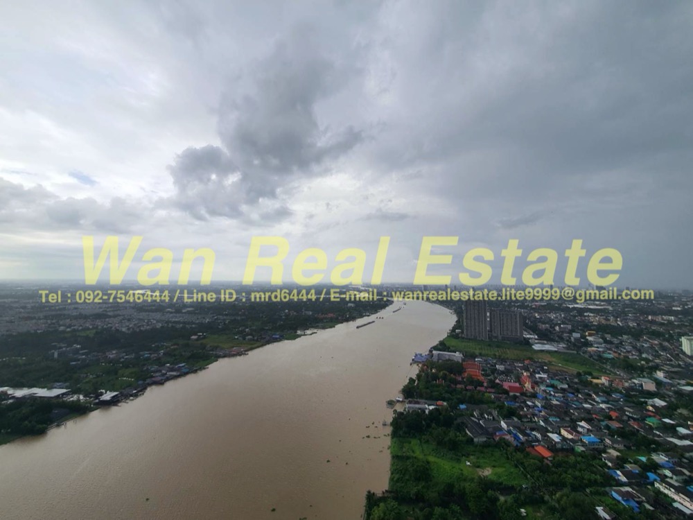 For SaleCondoRattanathibet, Sanambinna : Condo for sale, Politan Aqua, Floor 53, Size 31 sq.m., the nearest position (06).