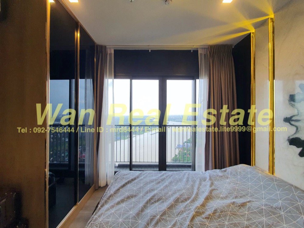 For SaleCondoRattanathibet, Sanambinna : Condo for sale, Politan Aqua, Floor 53, Size 31 sq.m., the nearest position (06).