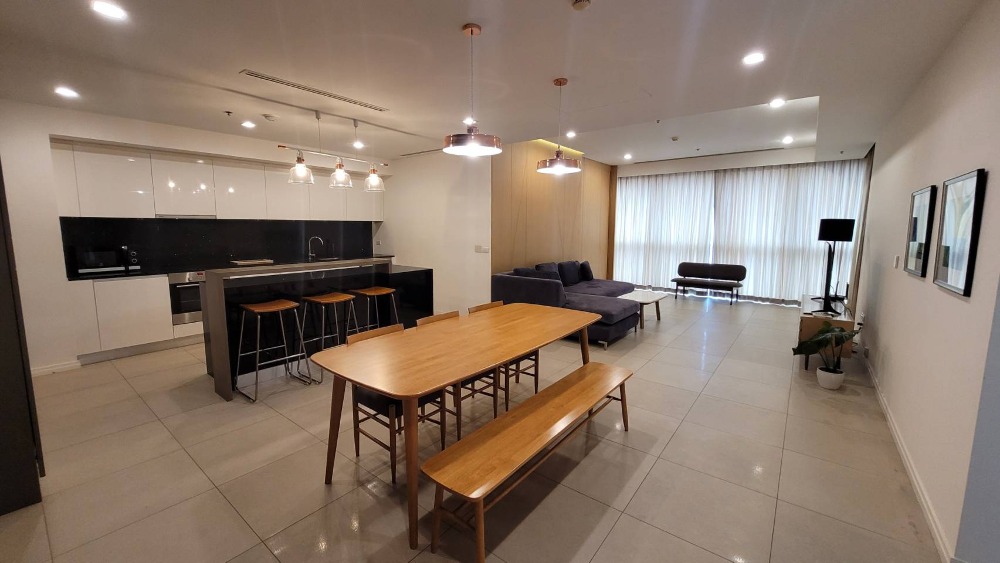 For RentCondoWongwianyai, Charoennakor : For Rent⭐Luxury Condo River View⭐3 Bedroom⭐132 Sq.m⭐Near ICONSIAM 