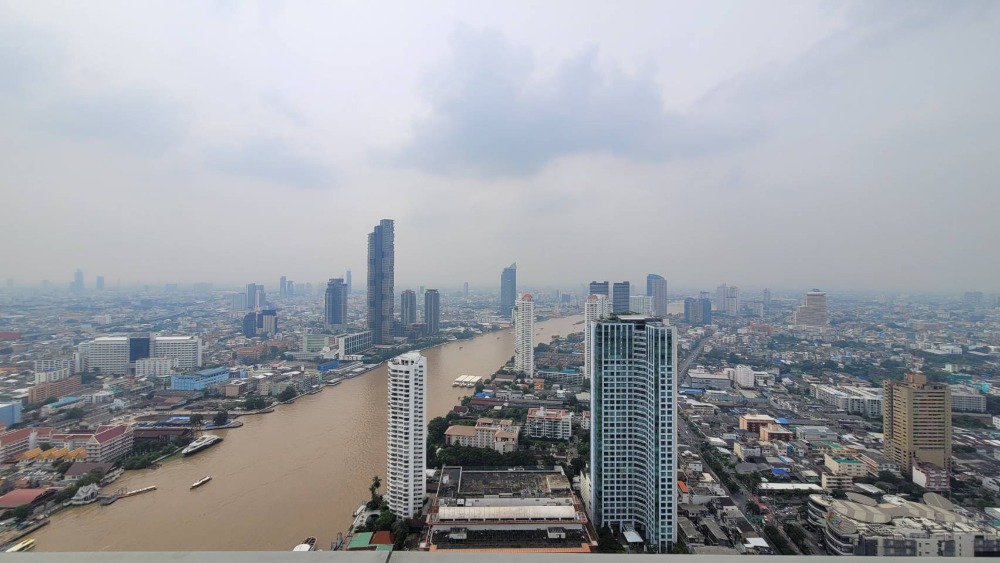 For RentCondoWongwianyai, Charoennakor : For Rent⭐Luxury Condo River View⭐3 Bedroom⭐132 Sq.m⭐Near ICONSIAM 
