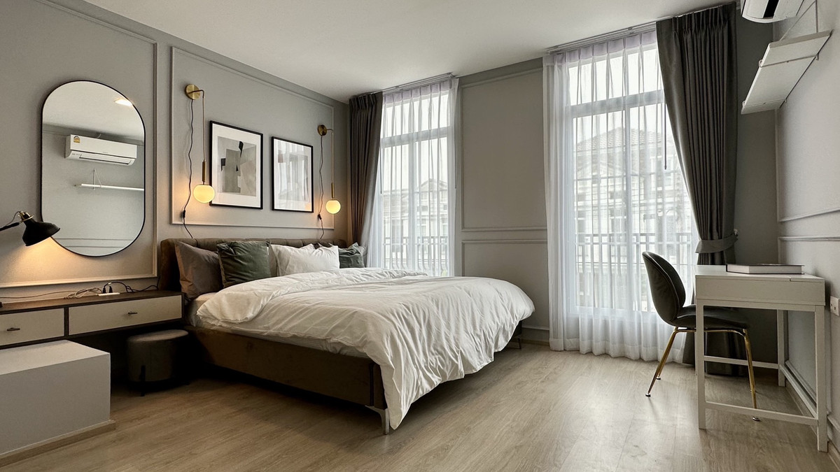 ให้เช่าทาวน์โฮมบางนา แบริ่ง ลาซาล : ทาวน์โฮม⭐indy2 บางนา รามคำแหง2⭐3 ห้องนอน⭐ใกล้ Mega บางนา