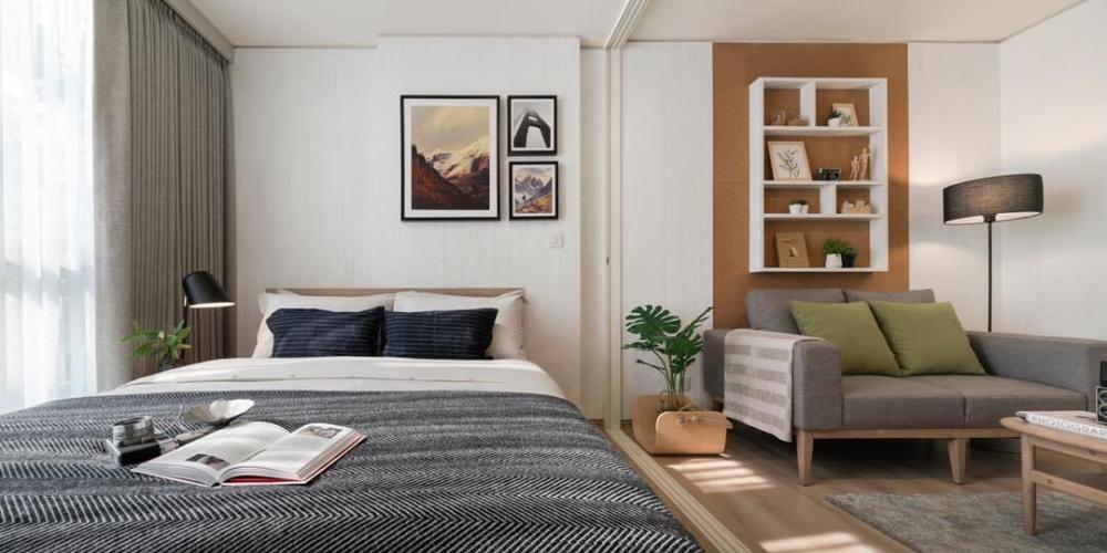 ให้เช่าคอนโดอ่อนนุช อุดมสุข : ☘️Nodic style 🍂 at Chambers onnut bulding A, Floor 4