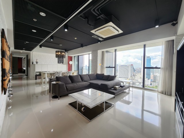 ให้เช่าคอนโดสาทร นราธิวาส : For rent, Condo The Met Sathorn, 3 bedrooms, near BTS Chong Nonsi