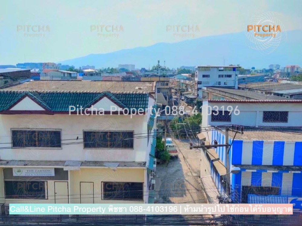 ขายอาคารพาณิชย์เชียงใหม่ : ขายอาคารพาณิชย์ ติด ถ.ช้างเผือก ย่าน CBD เหมาะทำธุรกิจ จ.เชียงใหม่