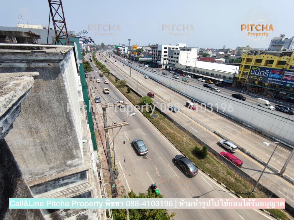 ขายอาคารพาณิชย์เชียงใหม่ : ขายตึกพาณิชย์ 4.5 ชั้น 2 คูหา ติดถนนซุปเปอร์ไฮเวย์ CBD ใกล้เซ็นทรัลเฟสฯ ทำเลทอง จ.เชียงใหม่