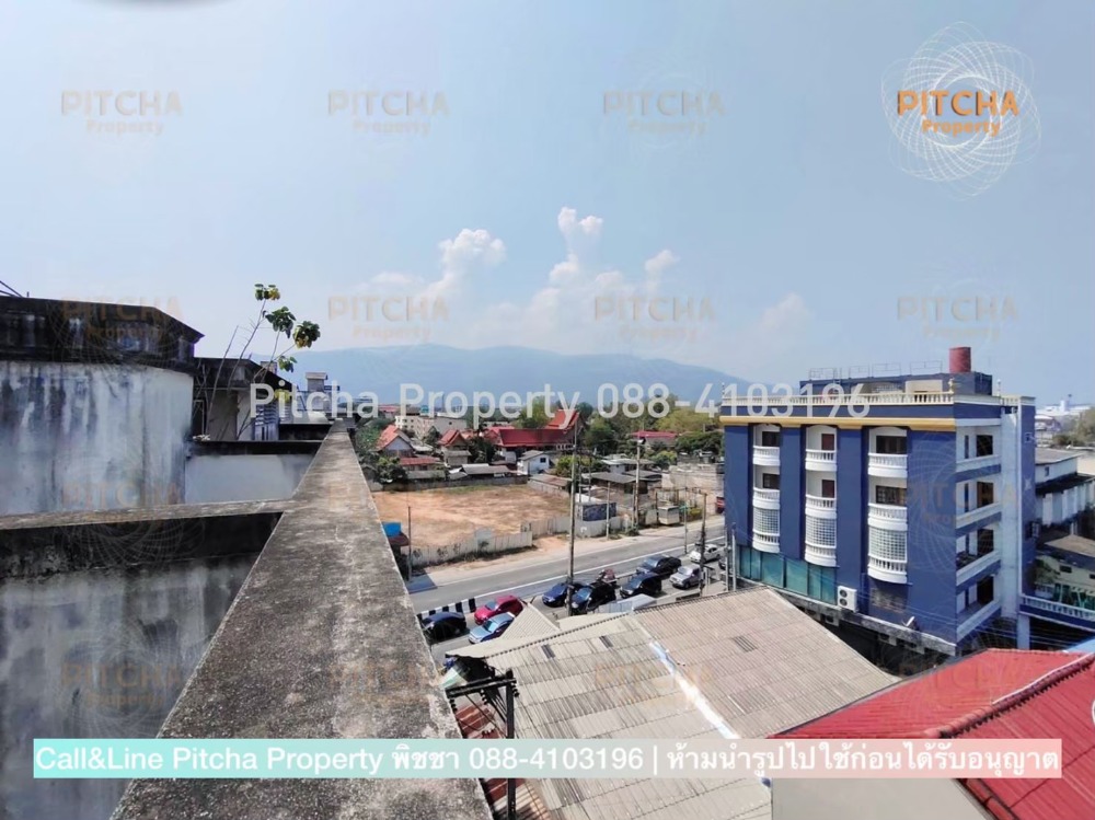 ขายอาคารพาณิชย์เชียงใหม่ : ขายตึกพาณิชย์ 4.5 ชั้น 2 คูหา ติดถนนซุปเปอร์ไฮเวย์ CBD ใกล้เซ็นทรัลเฟสฯ ทำเลทอง จ.เชียงใหม่