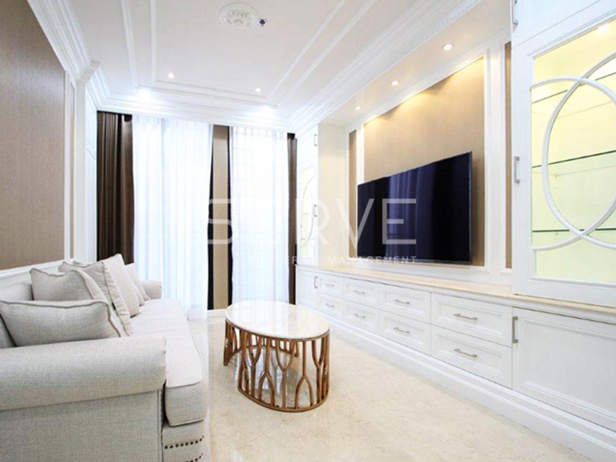ให้เช่าคอนโดวิทยุ ชิดลม หลังสวน : 🔥73K🔥 - 2 นอน ห้องมุม แต่งสวยๆ สไตล์ Luxury แดดเช้าไม่ร้อน บนสุดยอดทำเล คอนโดเชื่อมต่อเข้า BTS เพลินจิต ที่ Noble Ploenchit / ให้เช่าคอนโด