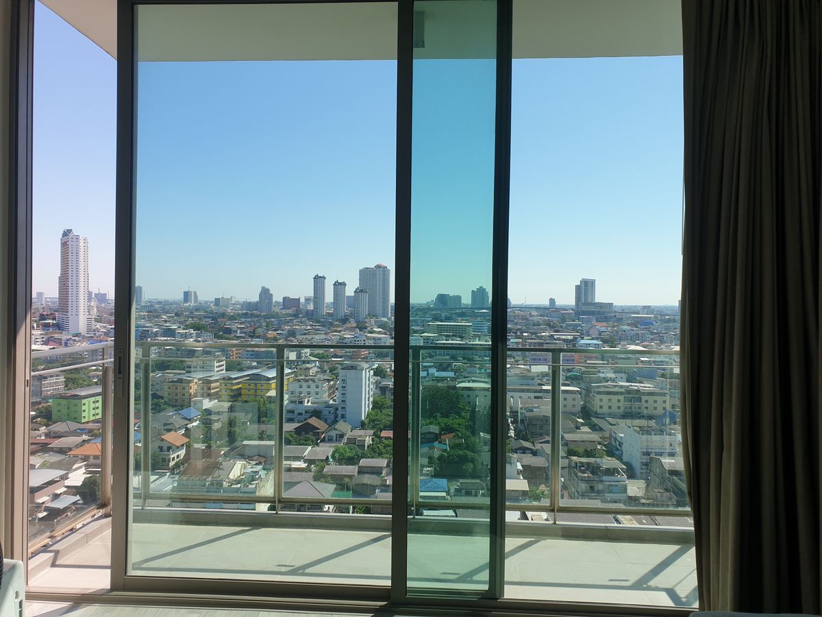 For RentCondoWongwianyai, Charoennakor : Condo for rent, beautiful room, good atmosphere