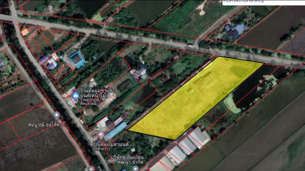 For SaleLandPathum Thani,Rangsit, Thammasat : Land reclamation land for sale, Na Mai Subdistrict, Lat Lum Kaeo District, Pathum Thani, 7 and a half rai, suitable for a warehouse, office