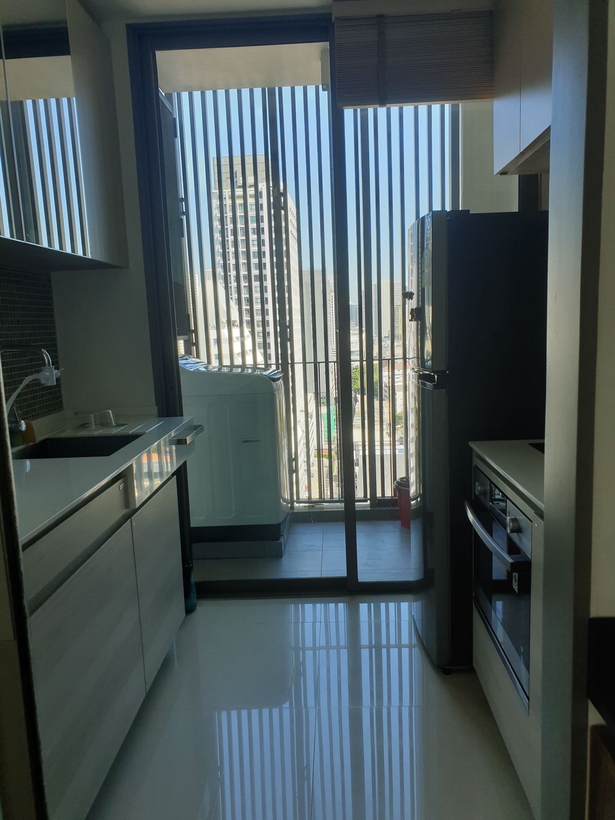 For RentCondoWongwianyai, Charoennakor : Condo for rent, beautiful room, good atmosphere