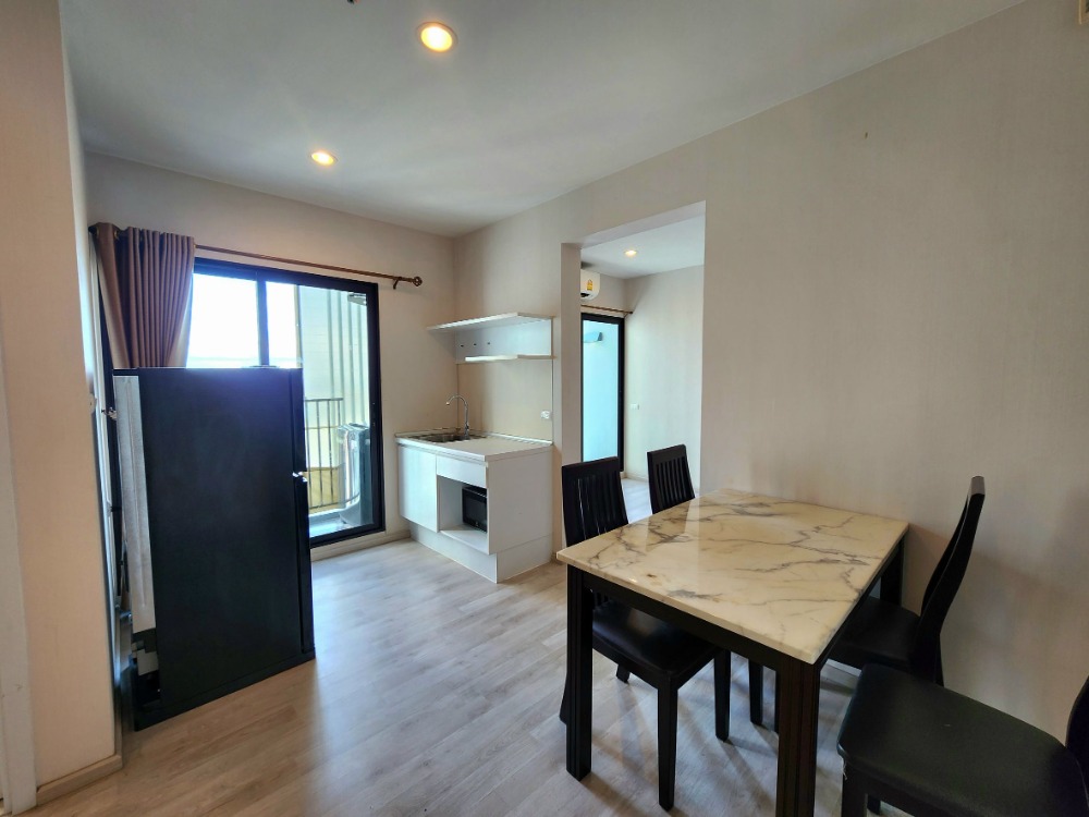 For RentCondoNonthaburi, Bang Yai, Bangbuathong : Status as shown in the cover photo**Vacant room. Corner room. Has washing machine. Has bird net** For rent Plum Condo Central Station Phase 1, 2 bedroom type**This type of room is not available oftenSN386