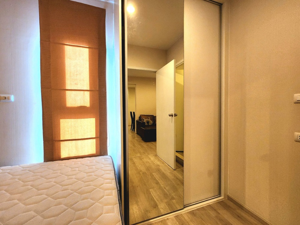 For RentCondoNonthaburi, Bang Yai, Bangbuathong : Status as shown in the cover photo**Vacant room. Corner room. Has washing machine. Has bird net** For rent Plum Condo Central Station Phase 1, 2 bedroom type**This type of room is not available oftenSN386