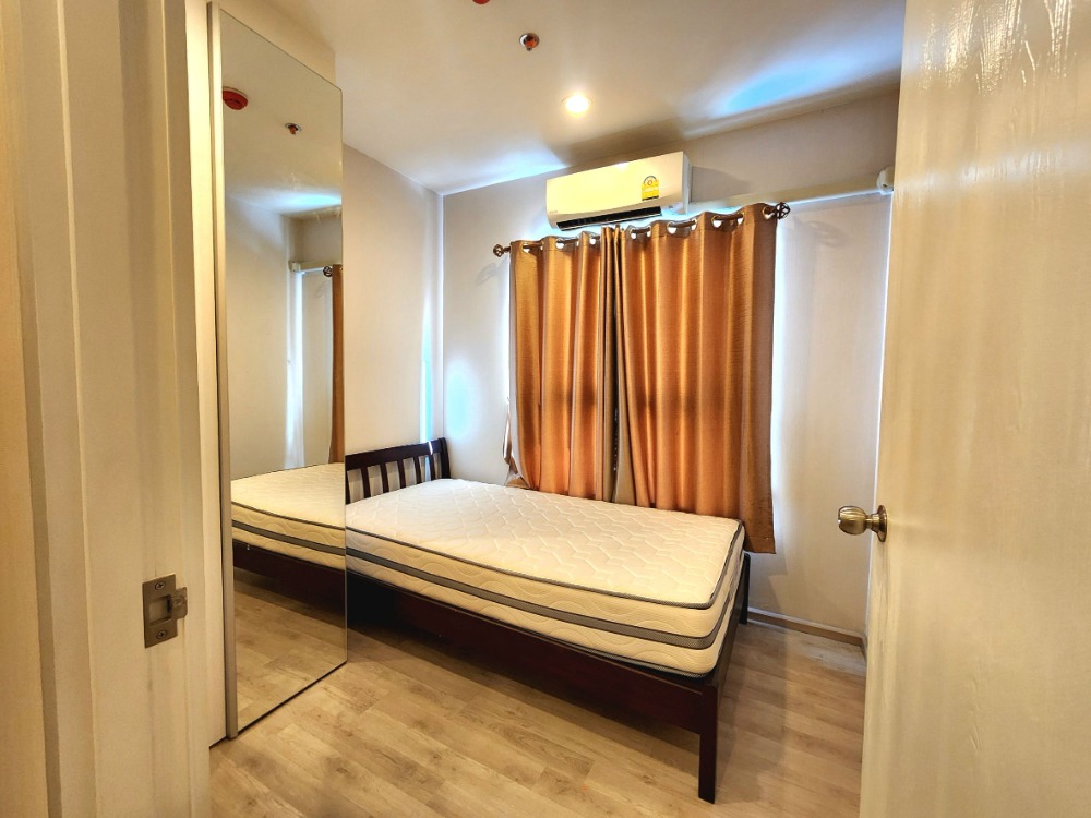 For RentCondoNonthaburi, Bang Yai, Bangbuathong : Status as shown in the cover photo**Vacant room. Corner room. Has washing machine. Has bird net** For rent Plum Condo Central Station Phase 1, 2 bedroom type**This type of room is not available oftenSN386