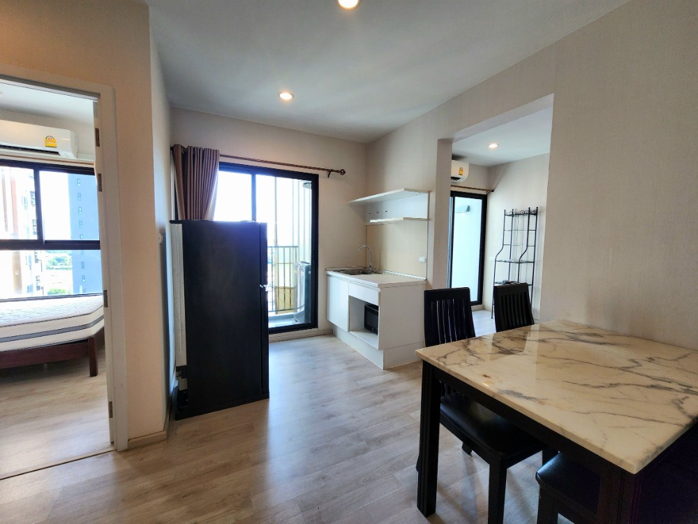 For RentCondoNonthaburi, Bang Yai, Bangbuathong : Status as shown in the cover photo**Vacant room. Corner room. Has washing machine. Has bird net** For rent Plum Condo Central Station Phase 1, 2 bedroom type**This type of room is not available oftenSN386