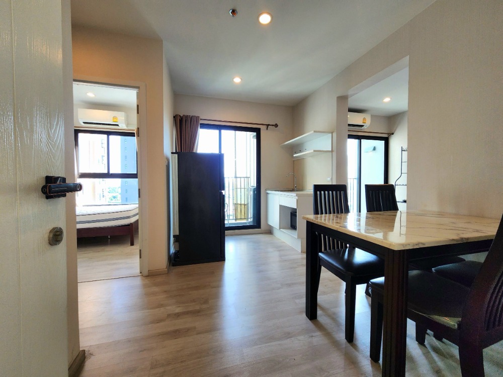 For RentCondoNonthaburi, Bang Yai, Bangbuathong : Status as shown in the cover photo**Vacant room. Corner room. Has washing machine. Has bird net** For rent Plum Condo Central Station Phase 1, 2 bedroom type**This type of room is not available oftenSN386