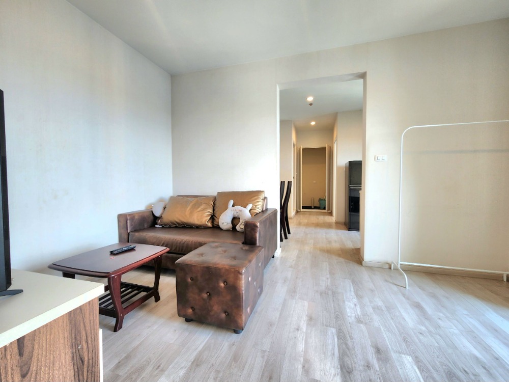 For RentCondoNonthaburi, Bang Yai, Bangbuathong : Status as shown in the cover photo**Vacant room. Corner room. Has washing machine. Has bird net** For rent Plum Condo Central Station Phase 1, 2 bedroom type**This type of room is not available oftenSN386