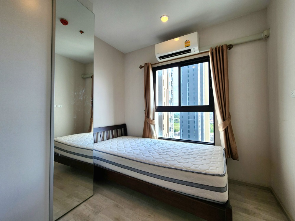 For RentCondoNonthaburi, Bang Yai, Bangbuathong : Status as shown in the cover photo**Vacant room. Corner room. Has washing machine. Has bird net** For rent Plum Condo Central Station Phase 1, 2 bedroom type**This type of room is not available oftenSN386